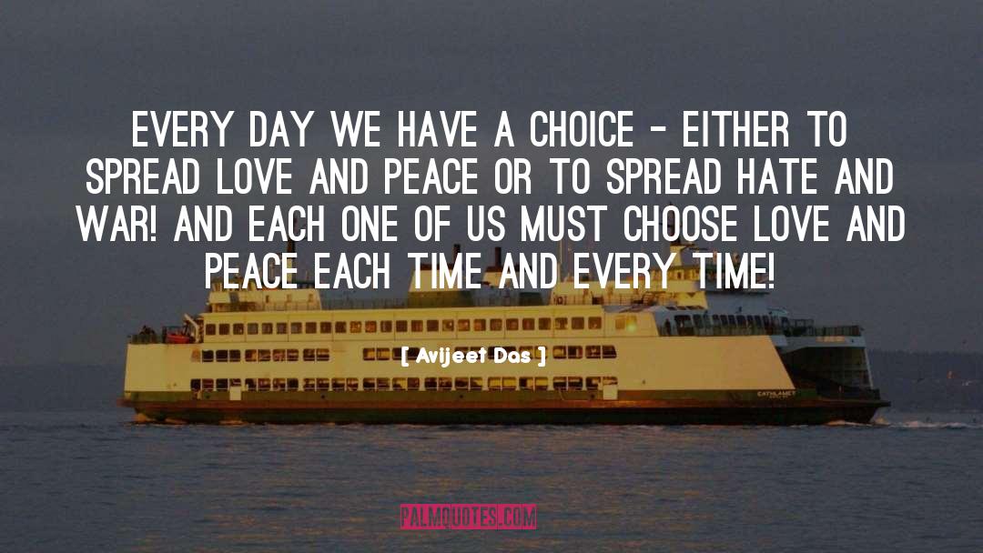 Choose Love quotes by Avijeet Das
