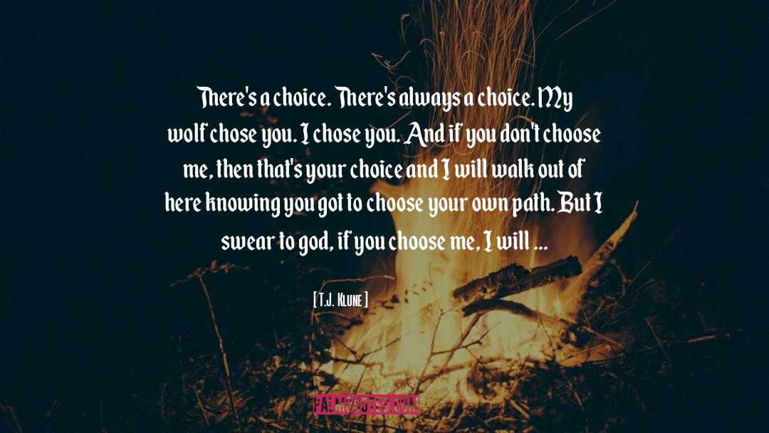 Choose Me quotes by T.J. Klune