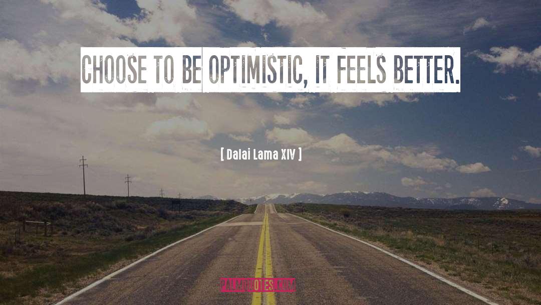 Choose To Be Positive quotes by Dalai Lama XIV