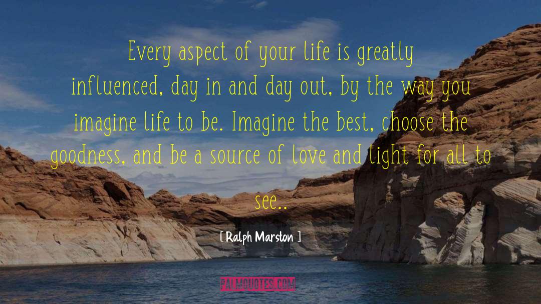 Choose To Be Positive quotes by Ralph Marston