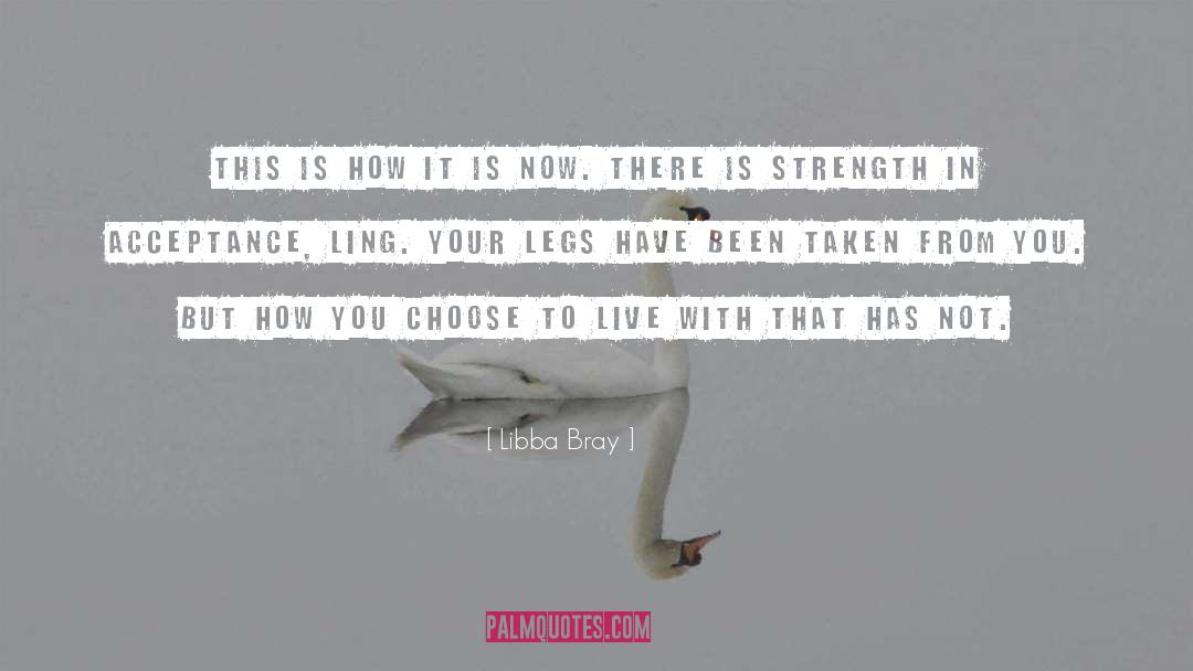 Choose To Live quotes by Libba Bray