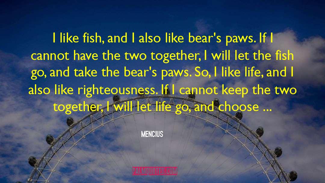 Choose Well quotes by Mencius