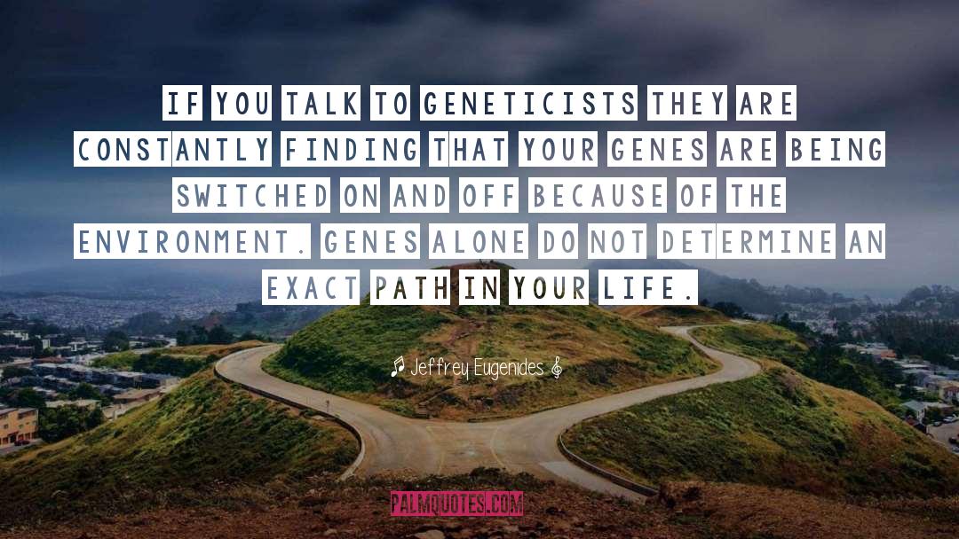 Choose Your Path quotes by Jeffrey Eugenides