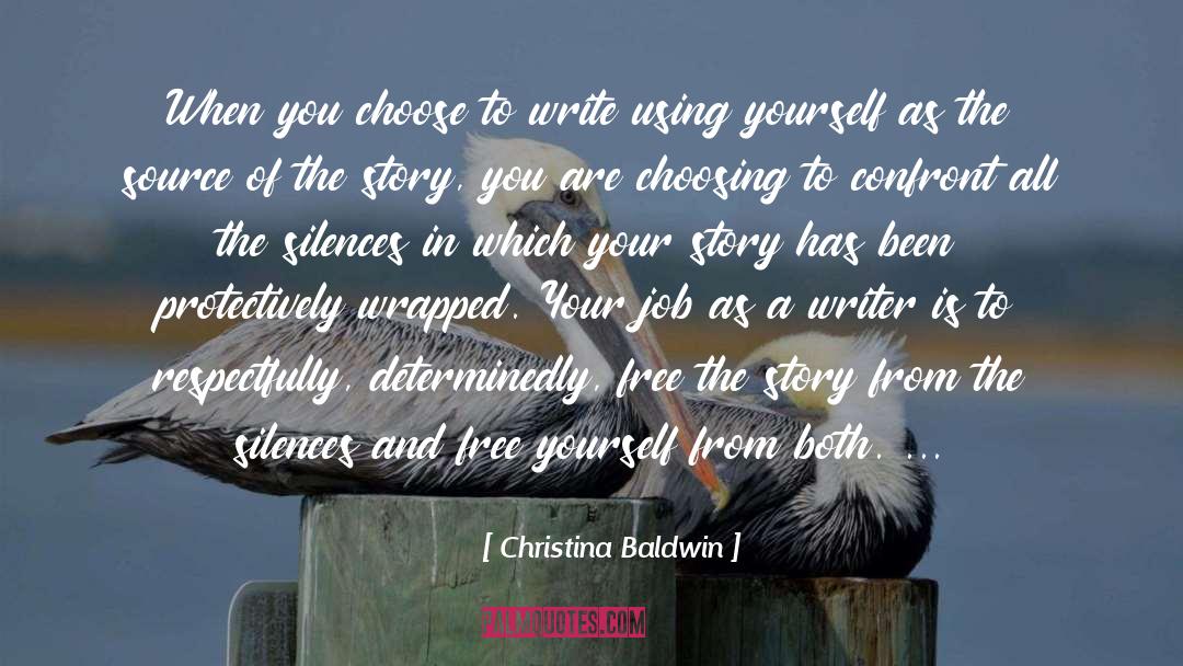 Choosing A Husband quotes by Christina Baldwin