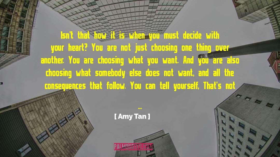 Choosing A Life Partner quotes by Amy Tan