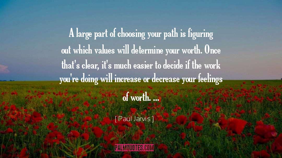 Choosing A Path Of Spirituality quotes by Paul Jarvis