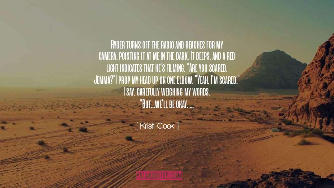 Choosing Between Head And Heart quotes by Kristi Cook