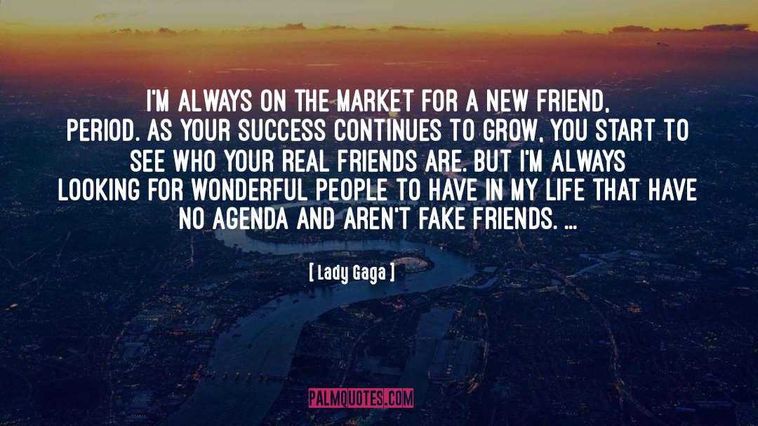 Choosing Friends quotes by Lady Gaga