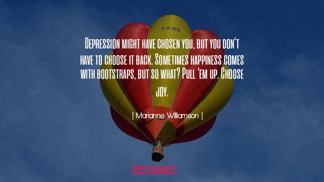 Choosing Happiness quotes by Marianne Williamson