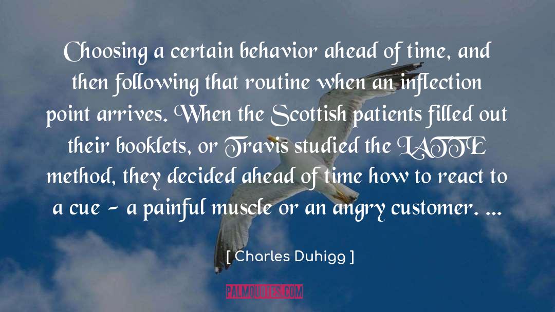 Choosing One quotes by Charles Duhigg