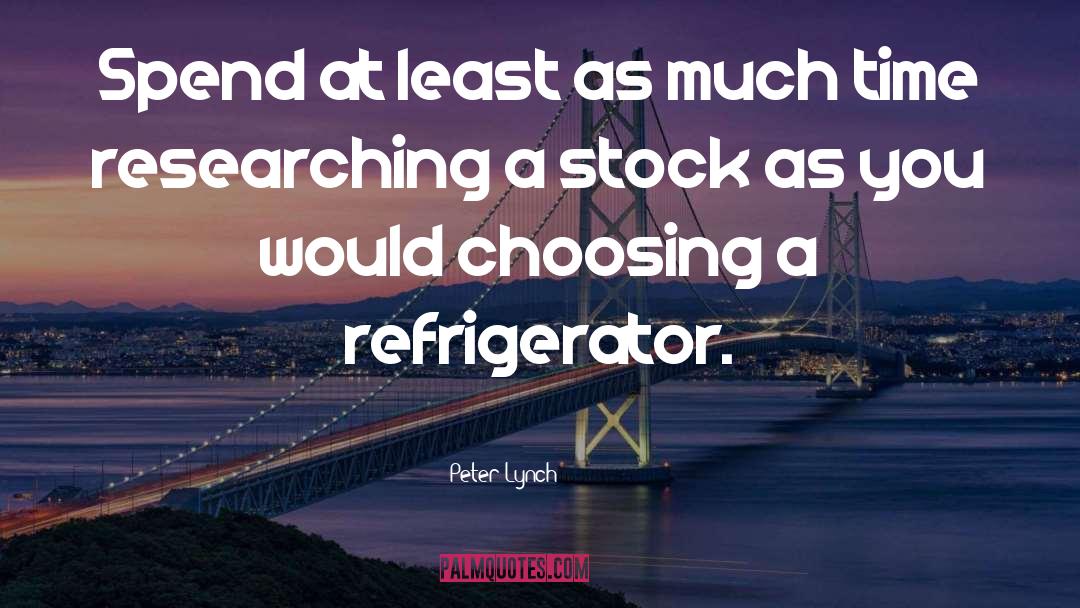 Choosing quotes by Peter Lynch