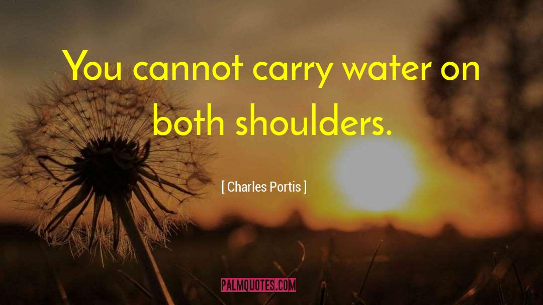 Choosing Sides quotes by Charles Portis