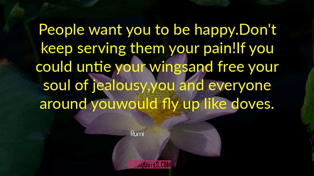 Choosing To Fly quotes by Rumi
