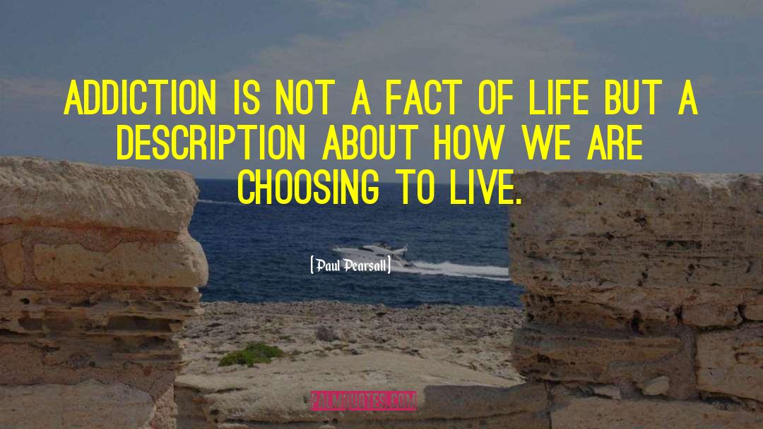 Choosing To Live quotes by Paul Pearsall