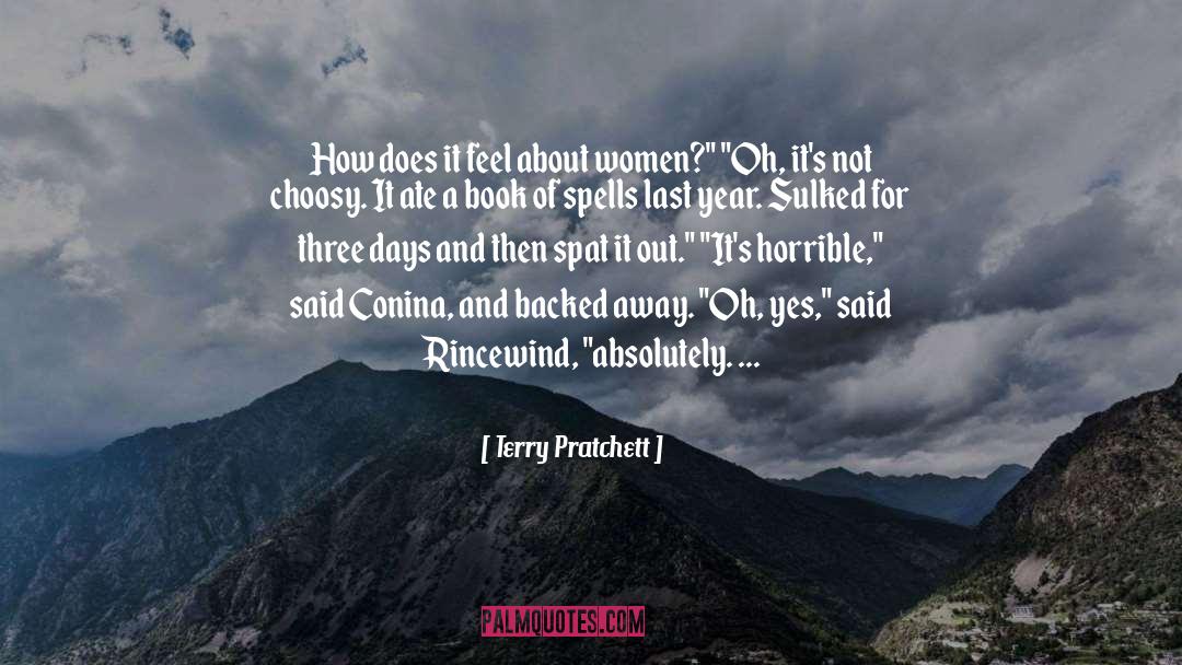 Choosy quotes by Terry Pratchett