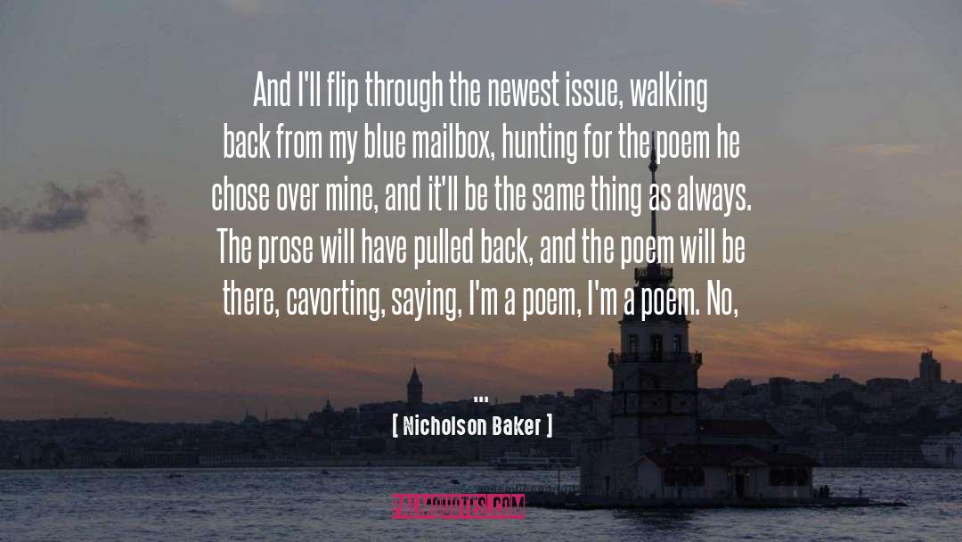 Chopped quotes by Nicholson Baker