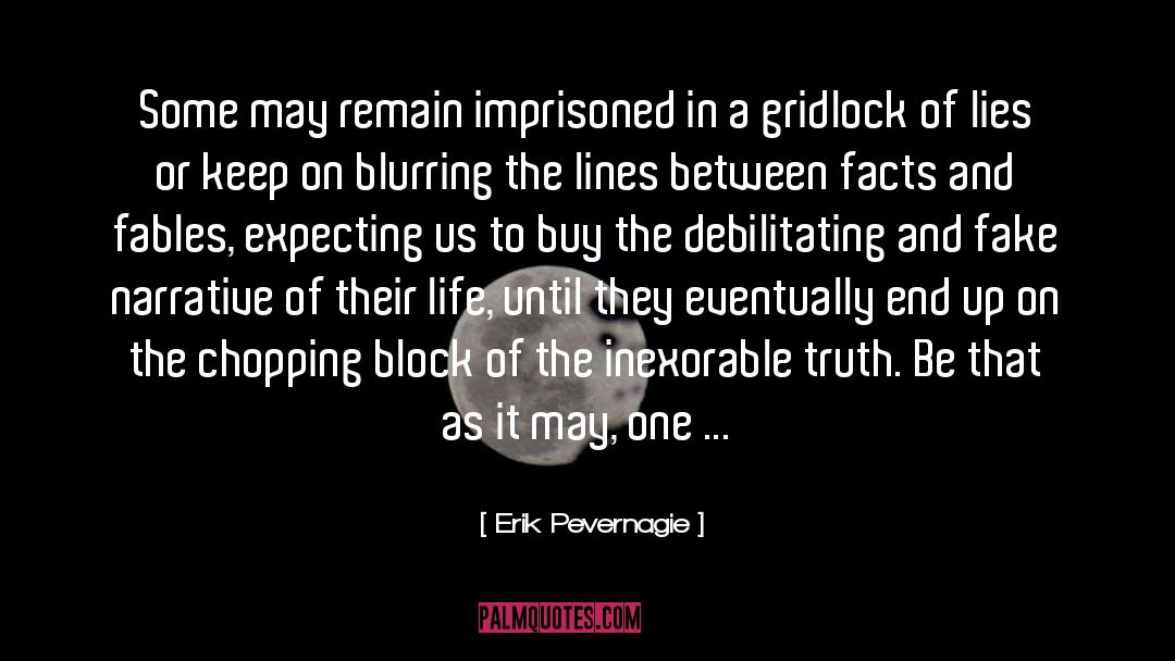 Chopping Block quotes by Erik Pevernagie