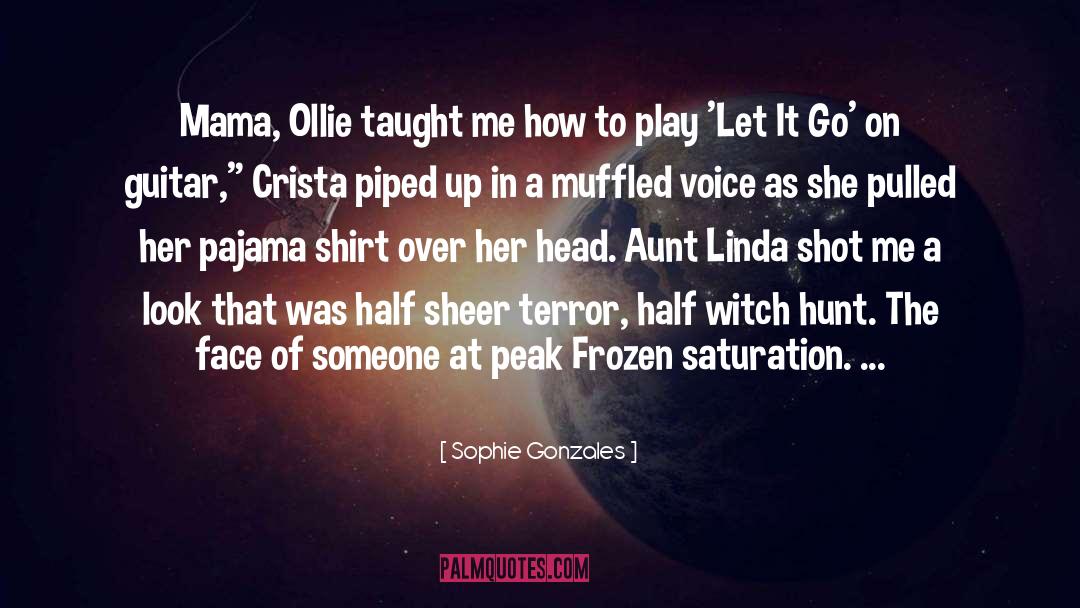 Chopping quotes by Sophie Gonzales