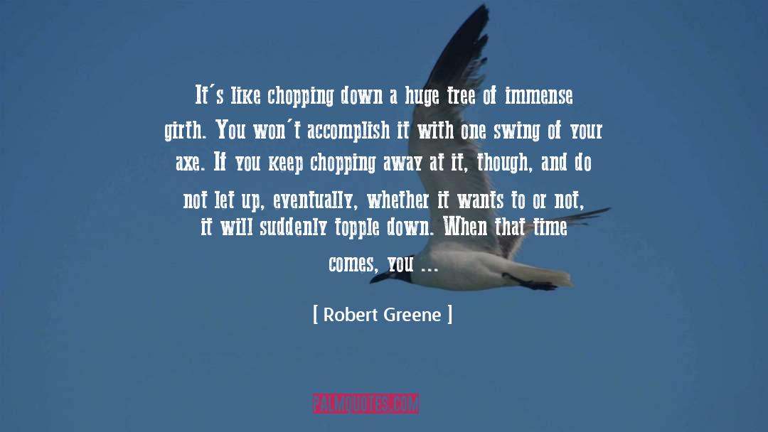 Chopping quotes by Robert Greene