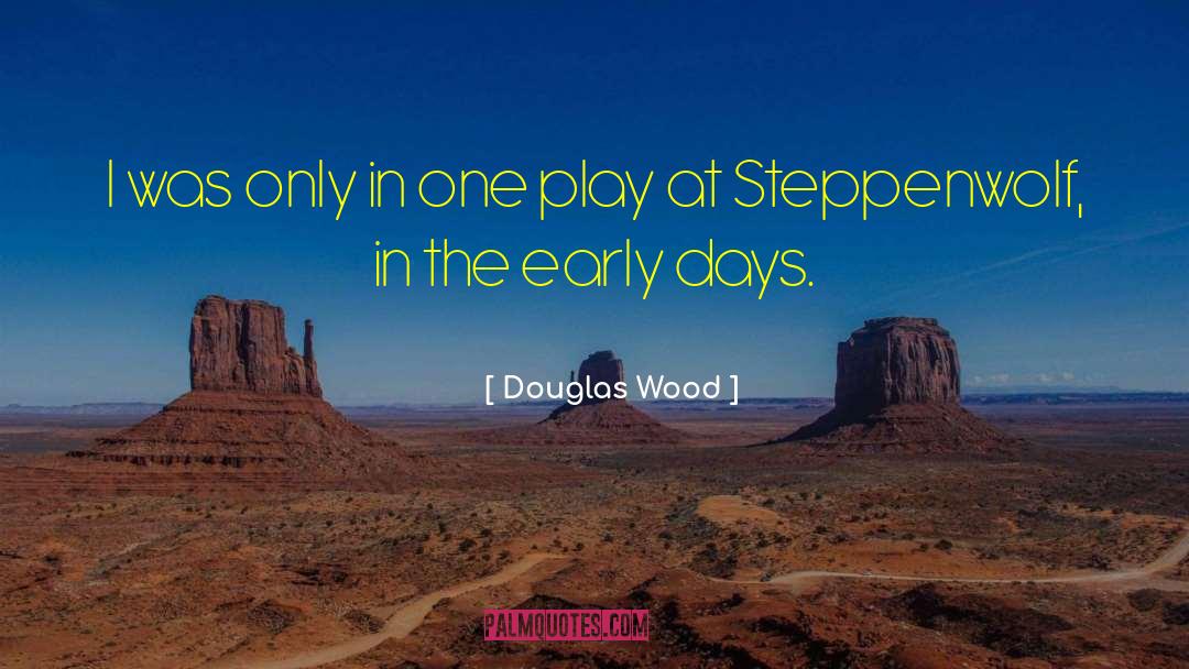 Chopping Wood quotes by Douglas Wood