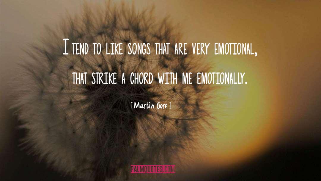 Chord quotes by Martin Gore