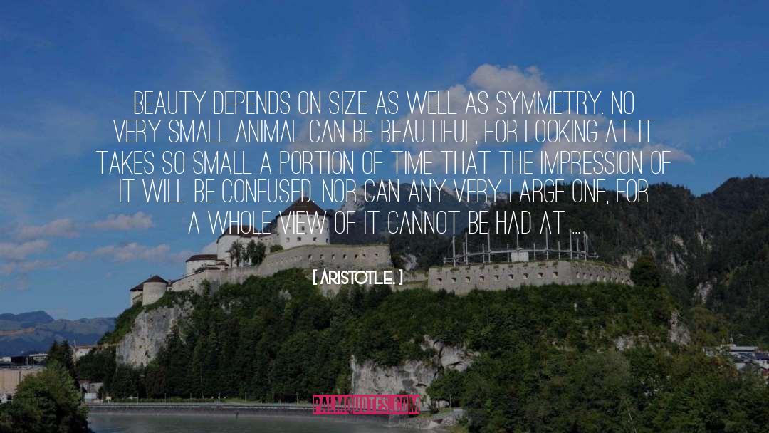 Chordates Symmetry quotes by Aristotle.