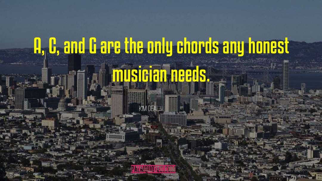 Chords quotes by Kim Deal