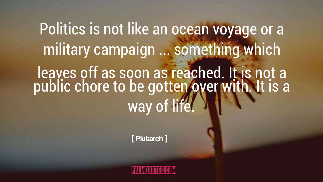Chore quotes by Plutarch