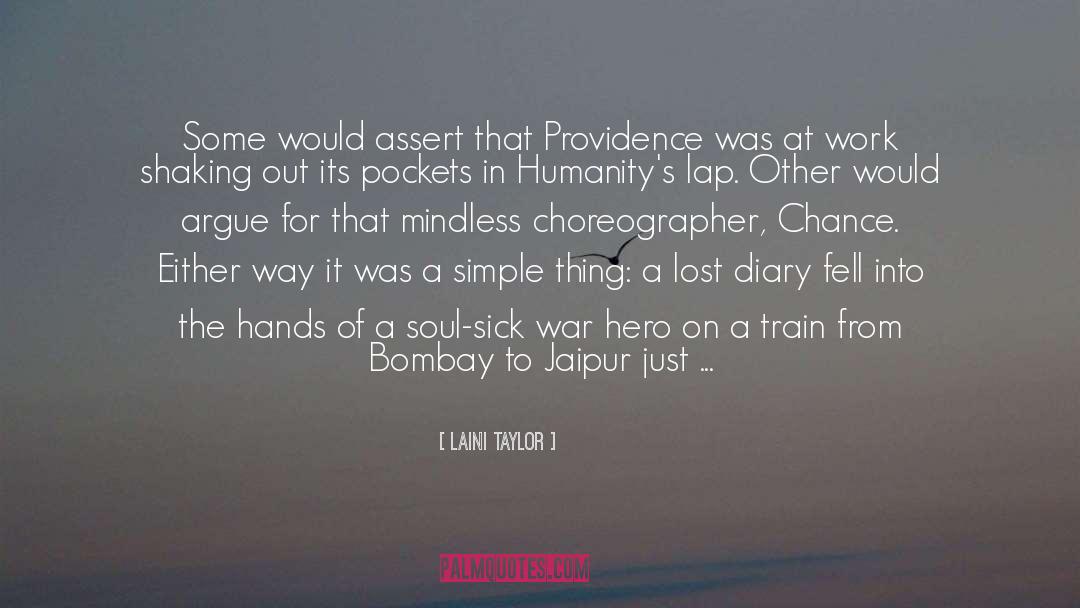 Choreographer quotes by Laini Taylor