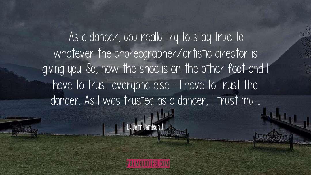 Choreographer quotes by Judith Jamison