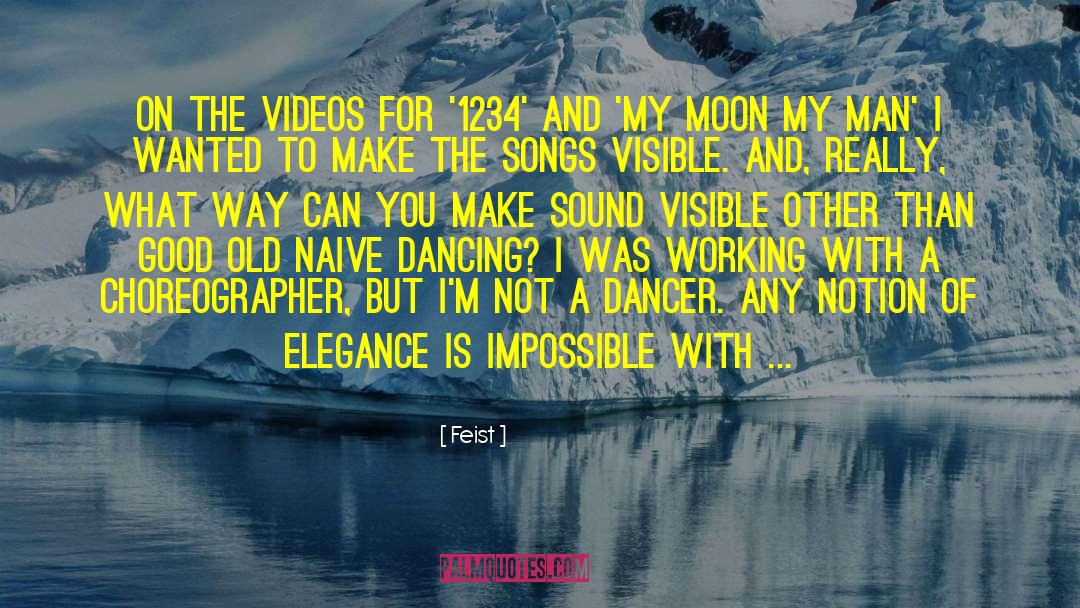 Choreographer quotes by Feist