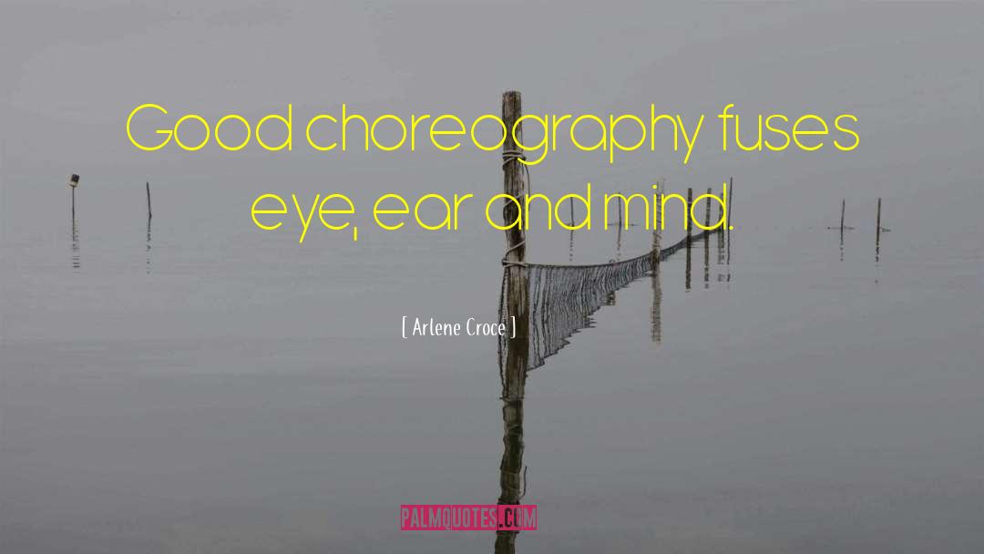 Choreography quotes by Arlene Croce