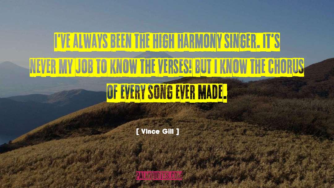 Chorus quotes by Vince Gill