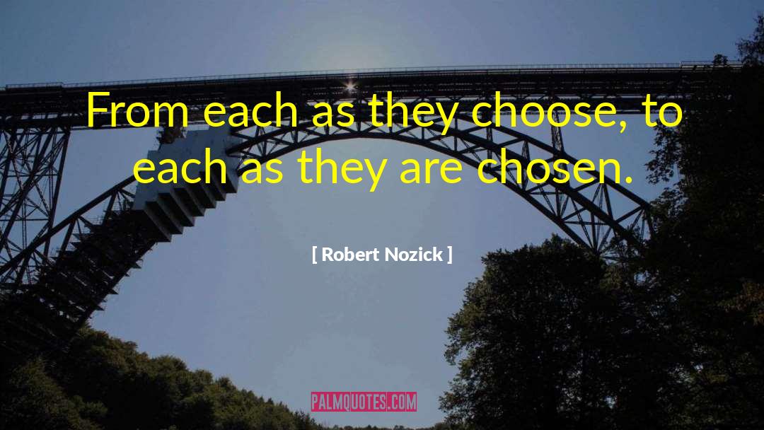 Chosen Beast quotes by Robert Nozick