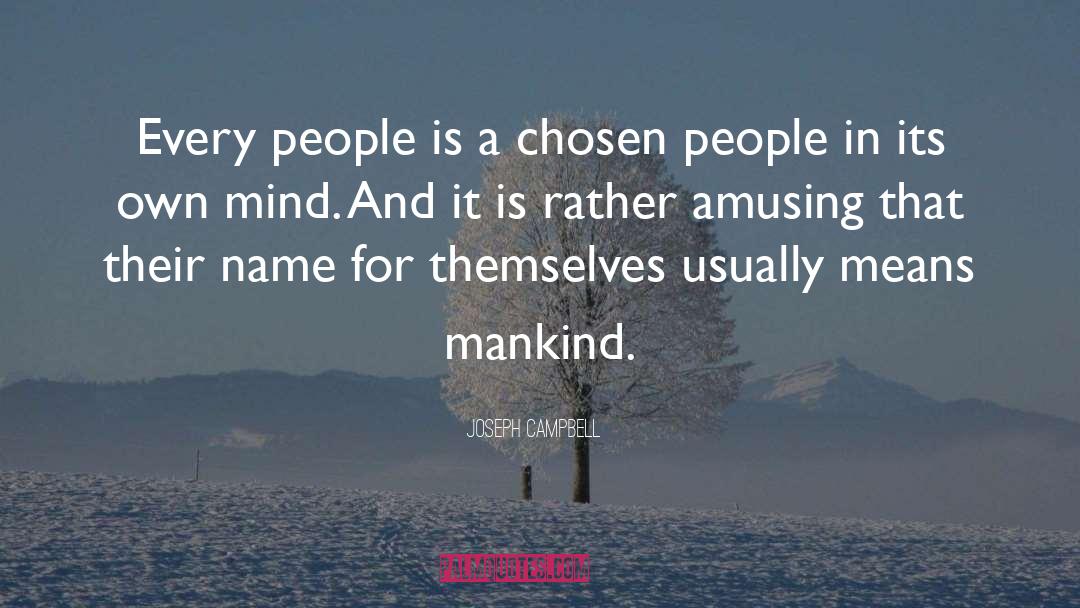 Chosen People quotes by Joseph Campbell