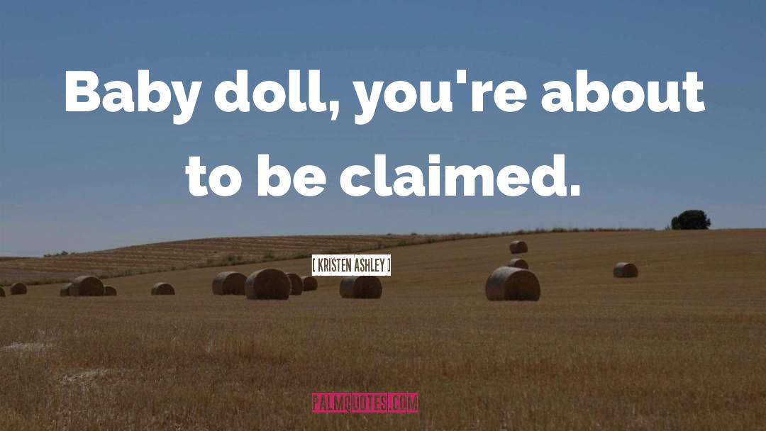Chotard Doll quotes by Kristen Ashley