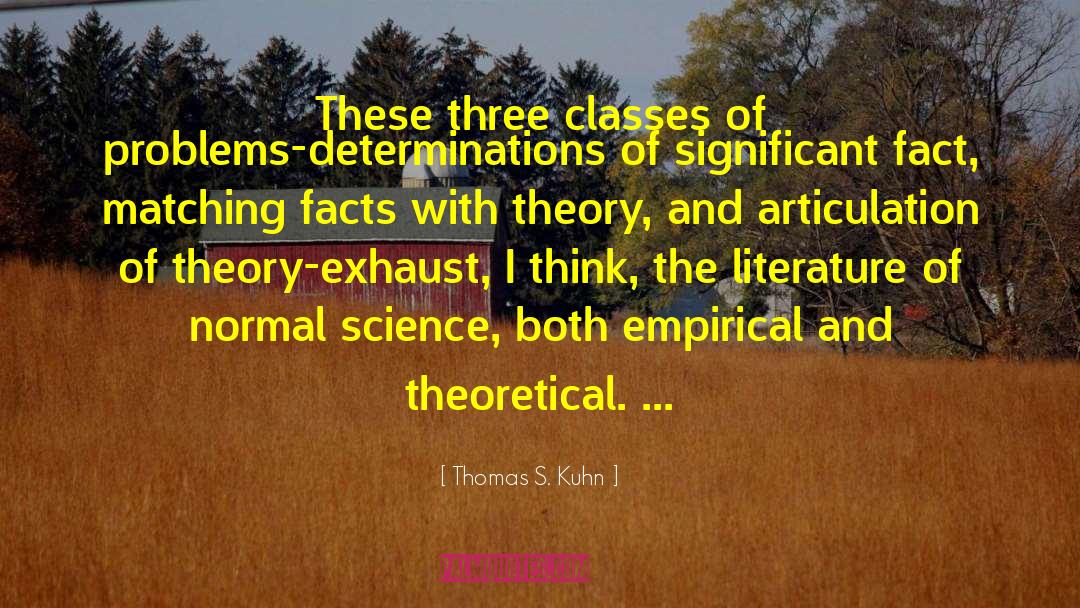 Choudhary Classes quotes by Thomas S. Kuhn