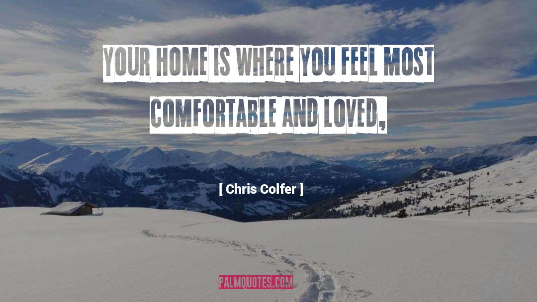 Chris Adrian quotes by Chris Colfer
