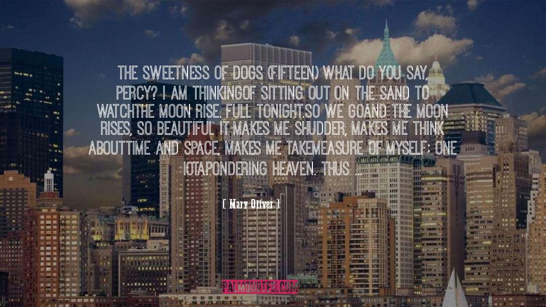 Chris Kuhn Oliver Sand quotes by Mary Oliver
