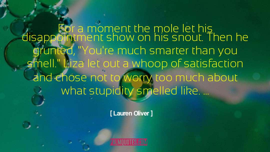 Chris Kuhn Oliver Sand quotes by Lauren Oliver