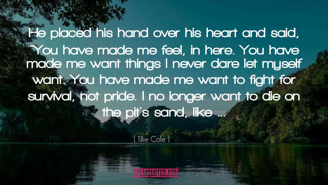 Chris Kuhn Oliver Sand quotes by Tillie Cole