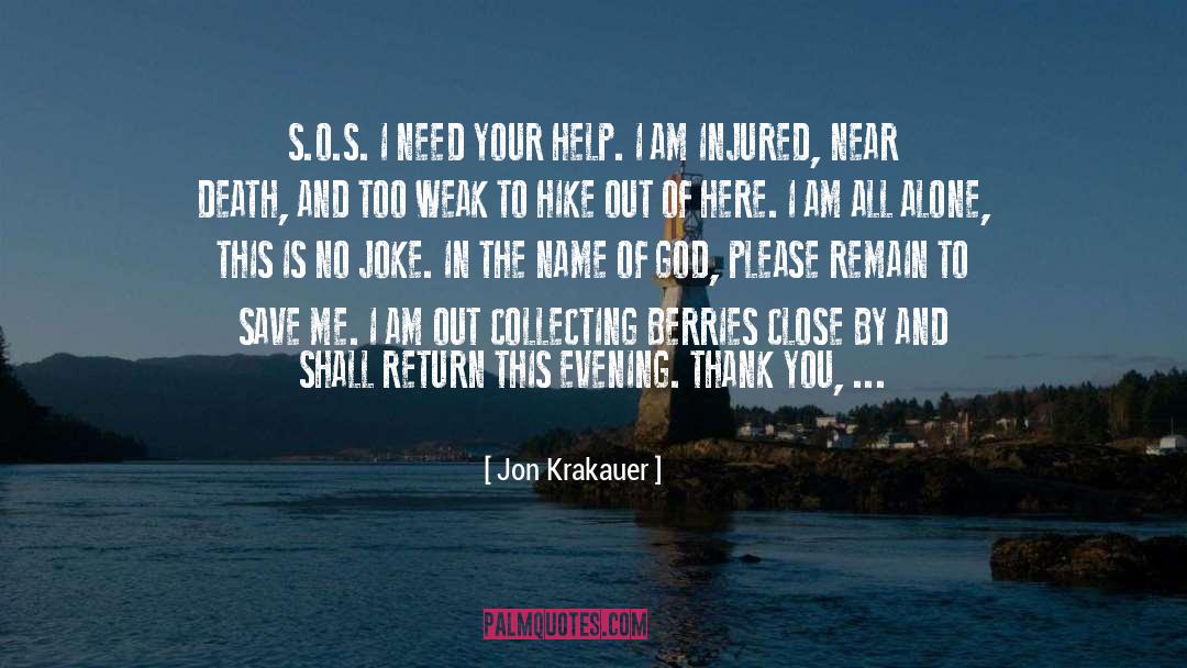 Chris Mccandless quotes by Jon Krakauer