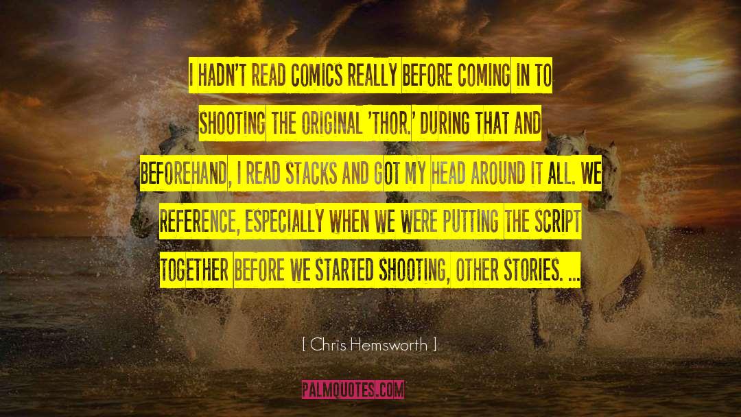 Chris Tucker Smokey quotes by Chris Hemsworth