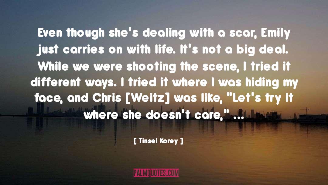 Chris Weitz quotes by Tinsel Korey