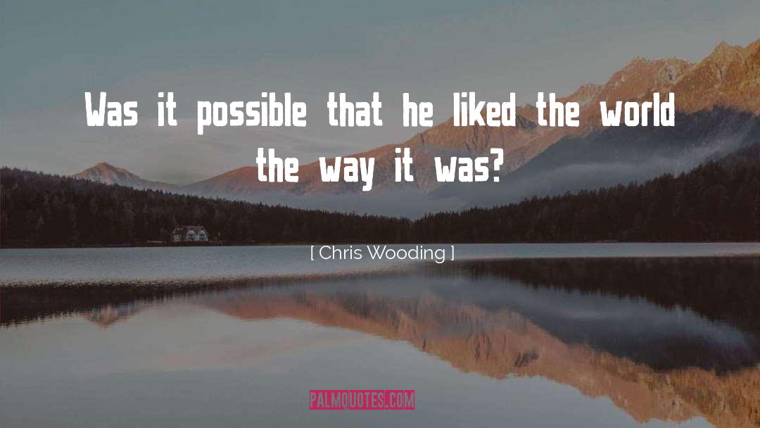 Chris Wooding quotes by Chris Wooding