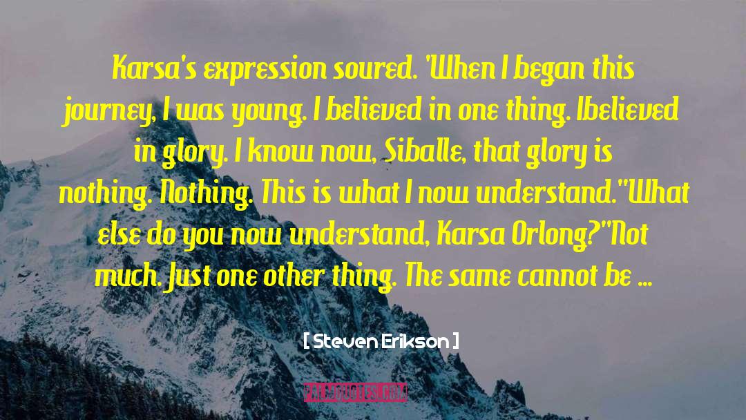 Chris Young quotes by Steven Erikson