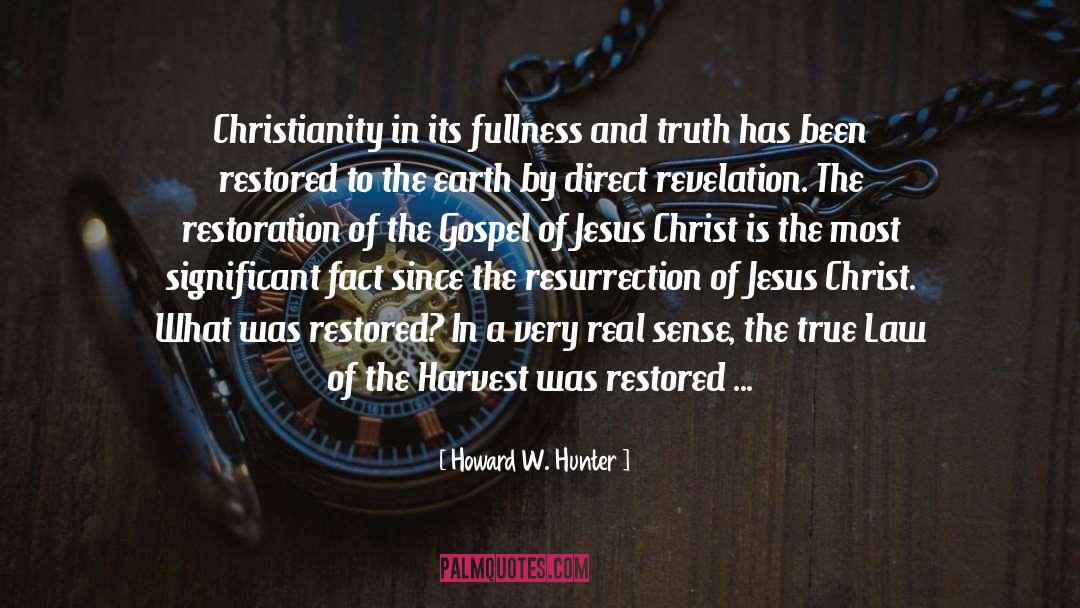 Christ Alone quotes by Howard W. Hunter