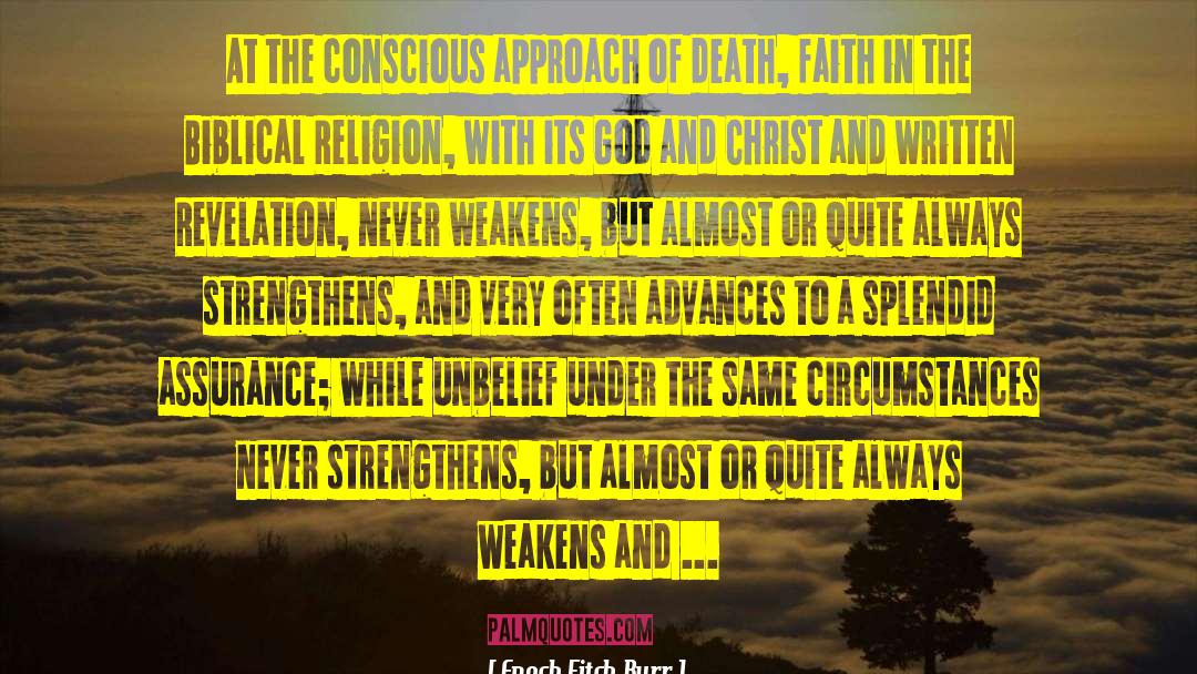 Christ Conscious Leadership quotes by Enoch Fitch Burr