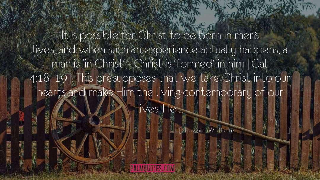 Christ Crucified quotes by Howard W. Hunter