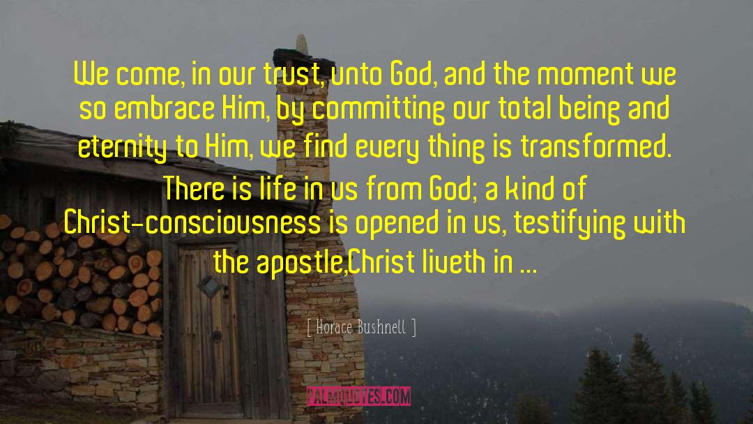 Christ Crucified quotes by Horace Bushnell